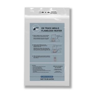 On Track Meals Flameless Heater Bags 5 Pack