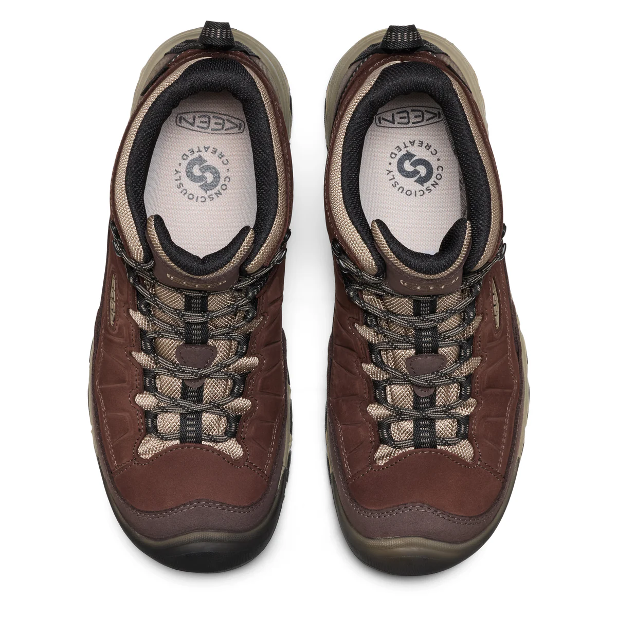 Keen Men's Targhee IV Mid WP Java Brindle - Image 3