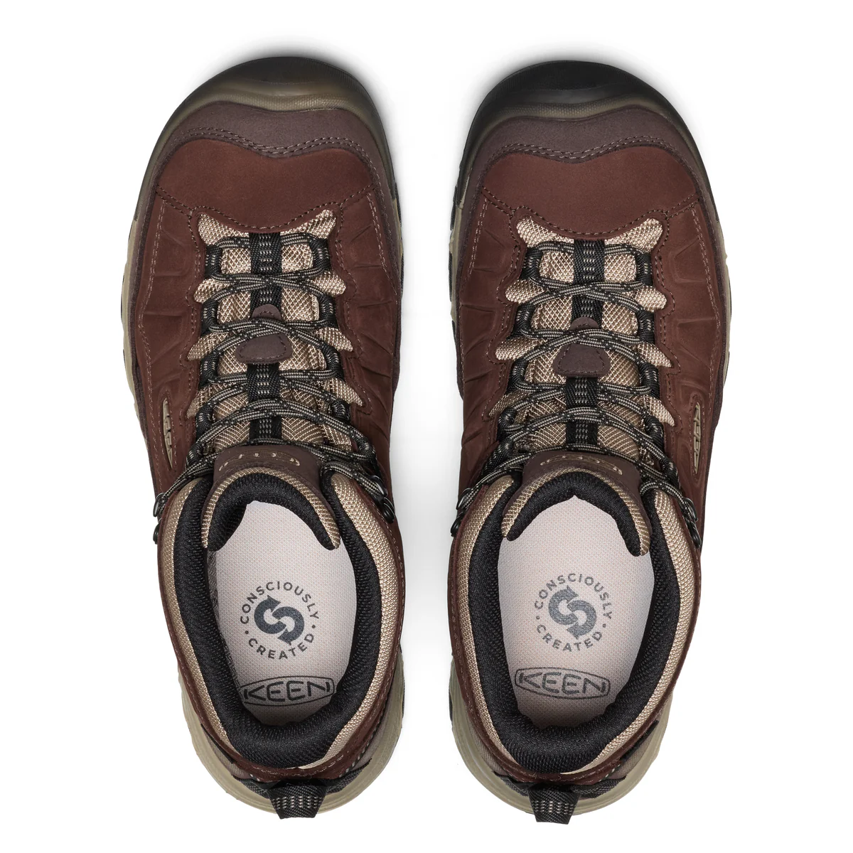 Keen Men's Targhee IV Mid WP Java Brindle - Image 4