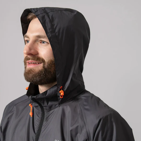 Mac In A Sac Origin II Packable Waterproof Jacket Charcoal - Image 4
