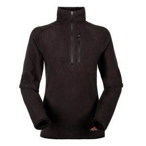 Mont Women's Micro Bushshirt Fleece Black