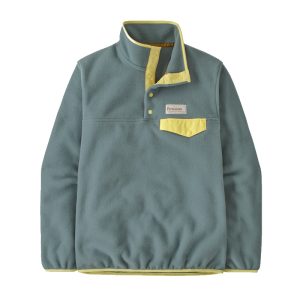 Patagonia Women's Lightweight Synchilla Snap-T Pullover Blue Sage