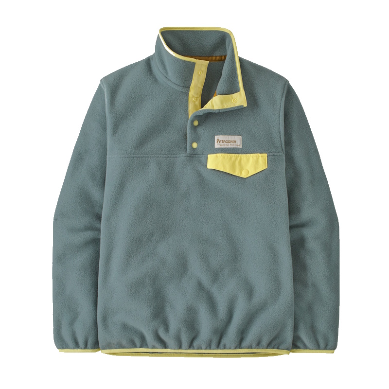 Patagonia Women's Lightweight Synchilla Snap-T Pullover Blue Sage