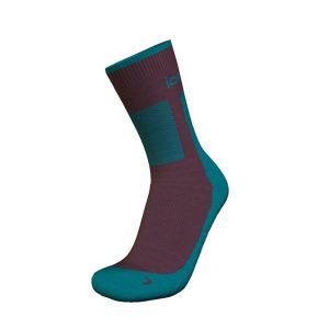 Icebreaker Women's Hike+ Medium Cushion Crew Socks Java Tidal Teal