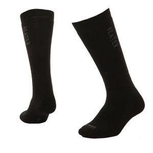 XTM Heater Thick Australian Merino Wool Blend Winter Socks Black