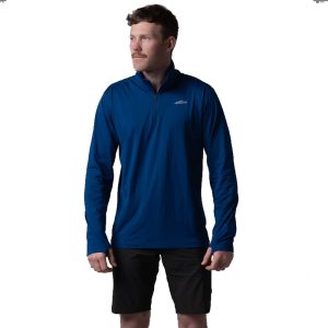 Mont Men's Sundance Long Sleeve 1/2 Zip Tee Navy