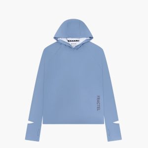 Fractel S-SEABLUE Running UPF 50+ Sun Hoodie